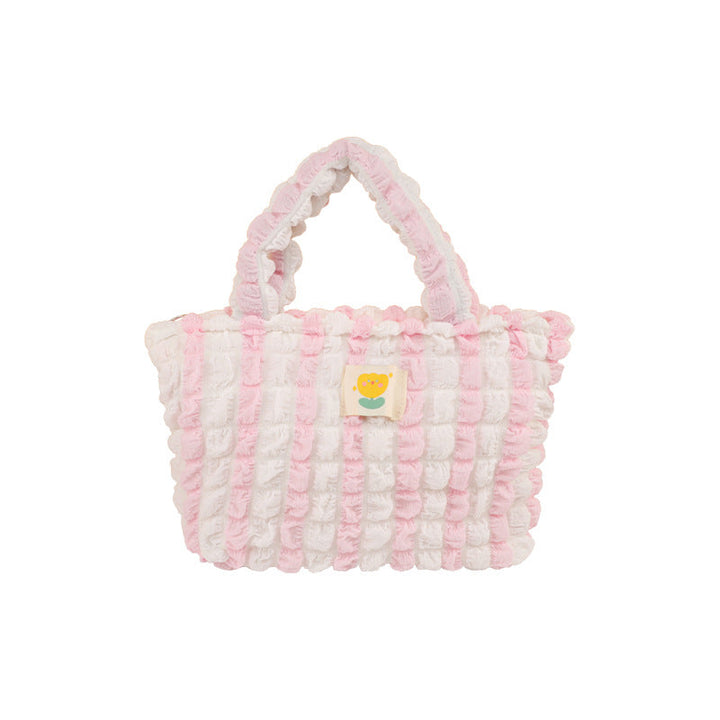 Textured Tote Bag