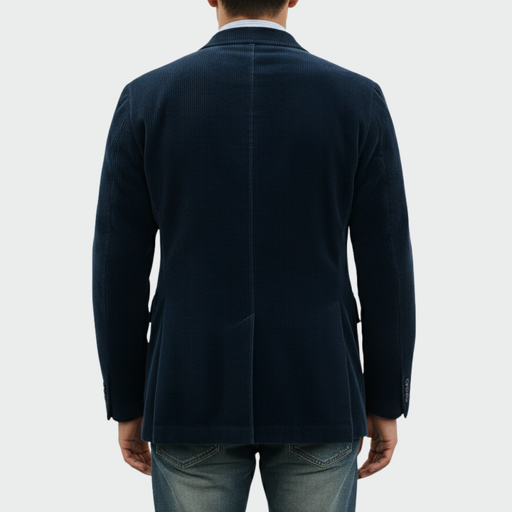Tommy™ | 2-Piece Set: Velvet Blazer and Waistcoat