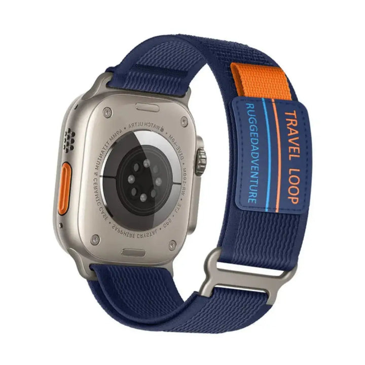 Stretch Fabric Watch Strap with Adjustable Stainless Steel Clasp