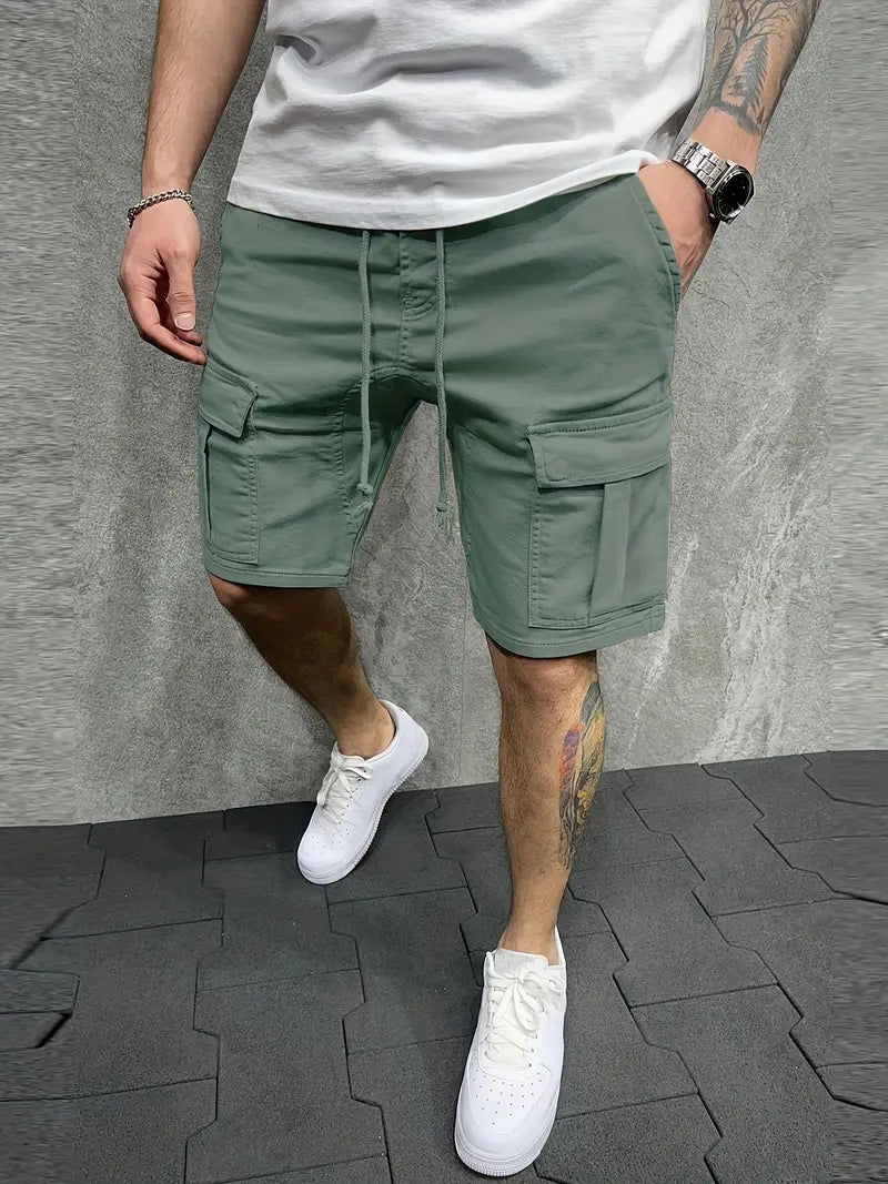 Troy | Men's Cargo Drawstring Shorts