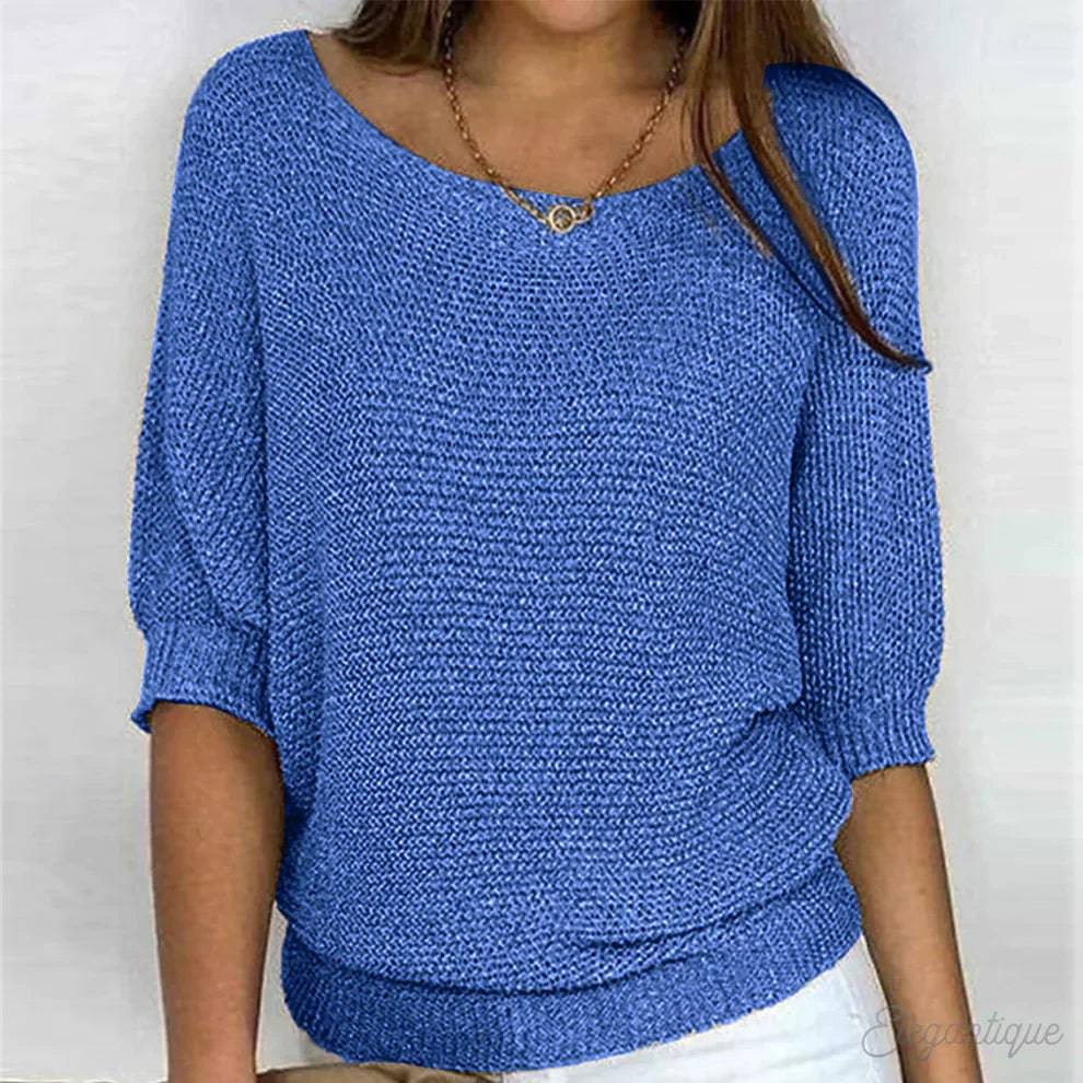 Emma & Rose braided knit jumper — women's knitwear