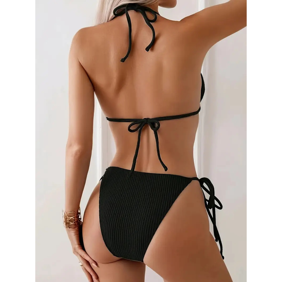Kirsten™  |  Ribbed Luxe Bikini Set