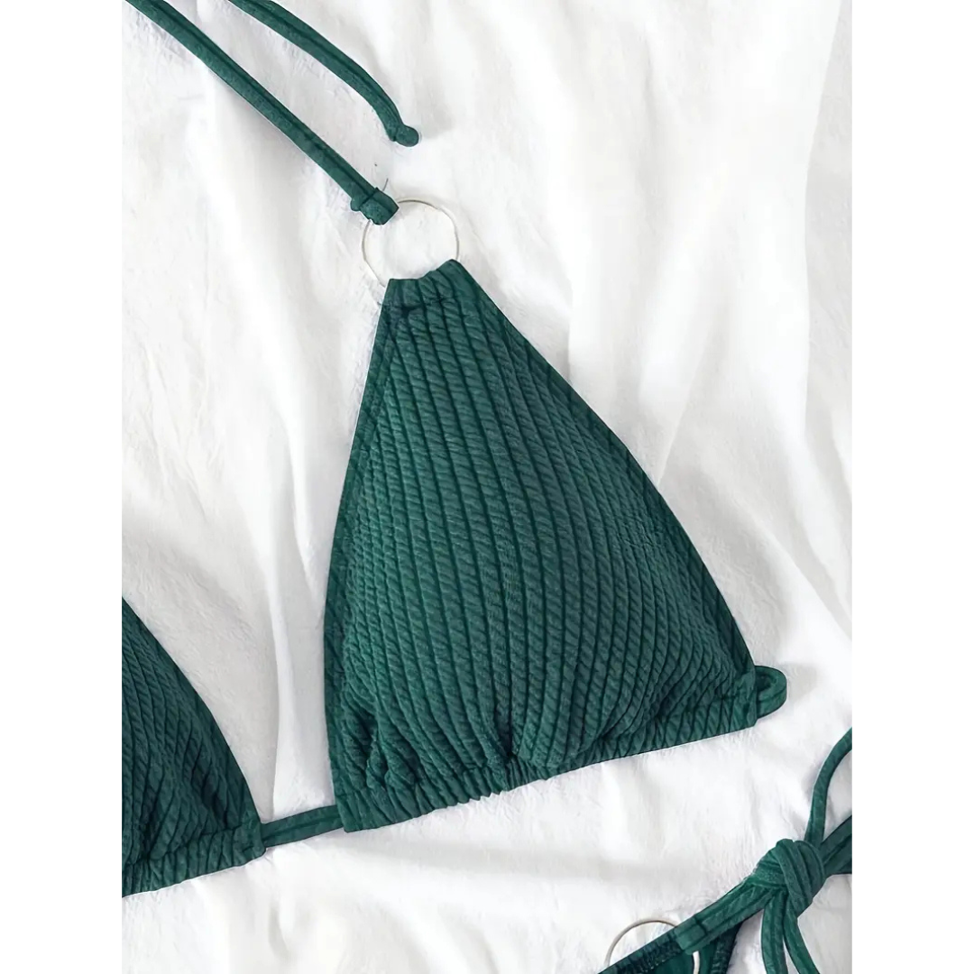 Kirsten™  |  Ribbed Luxe Bikini Set