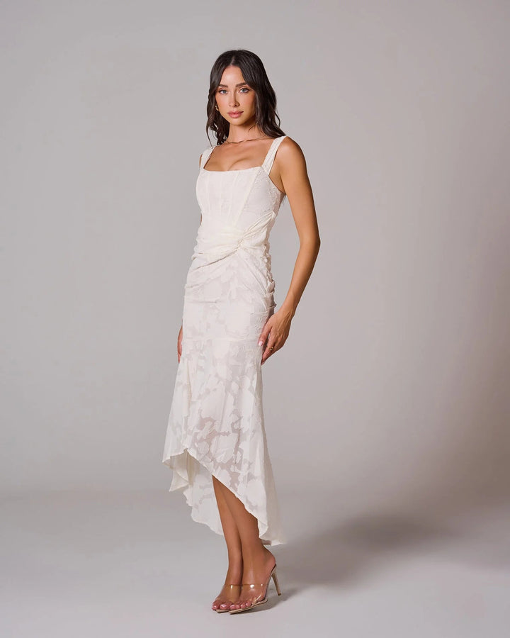Twilight Dress Ladies Elegant Parisian Maxi Dress Formal