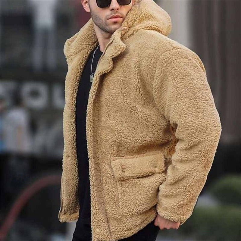 Tobias Cozy Hooded Jacket, view 3 - Elena Harper