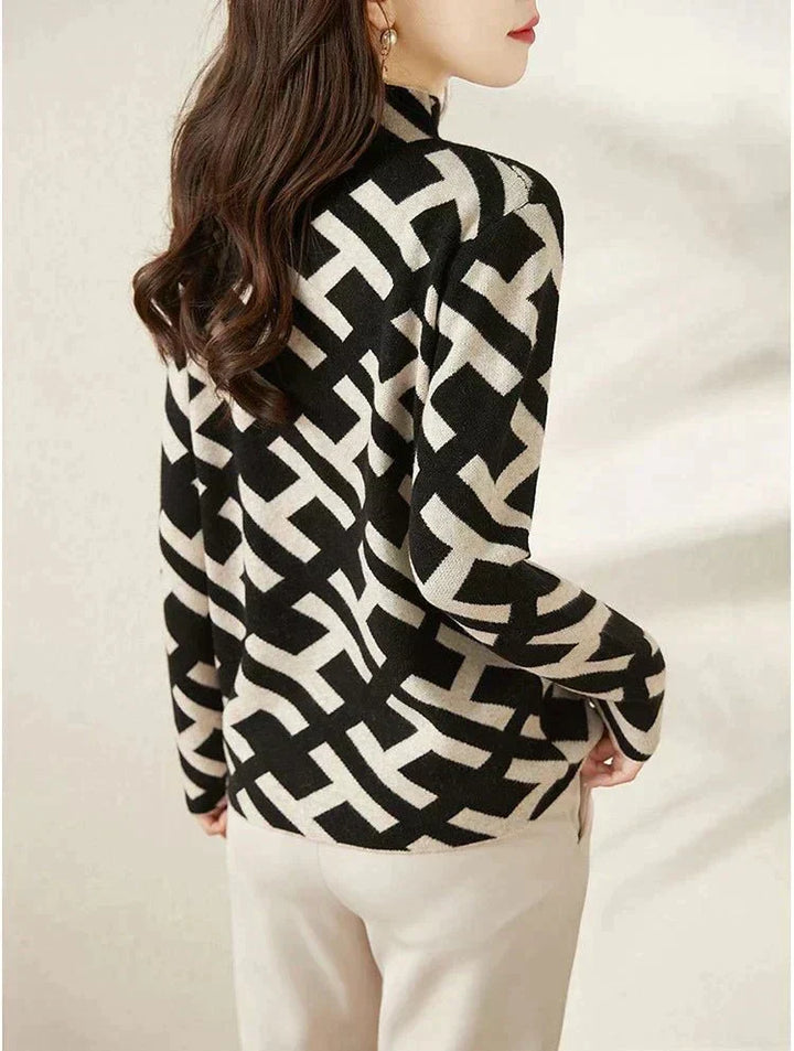 Stylish Women's Sweater Elise, view 4 - Elena Harper