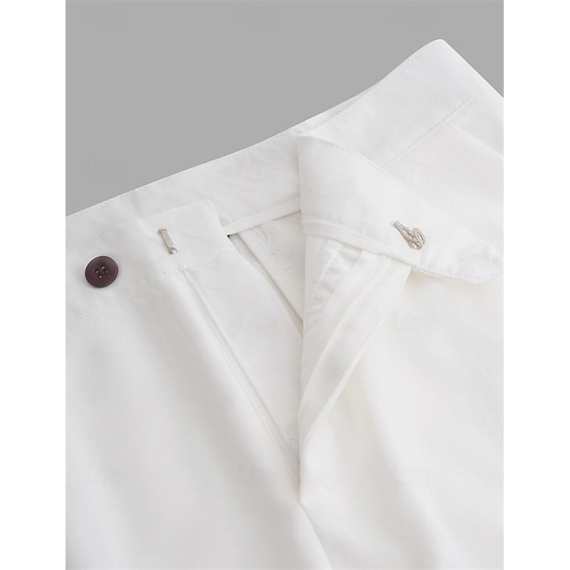 Sebastian Tailored Pleated Trousers, view 6 - Elena Harper