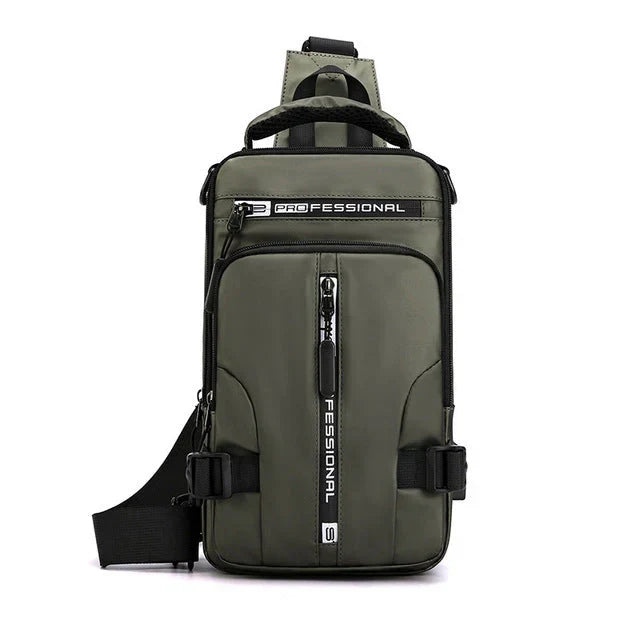 Unisex Anti-Theft Water-Resistant Backpack for Secure Travel - Elena Harper