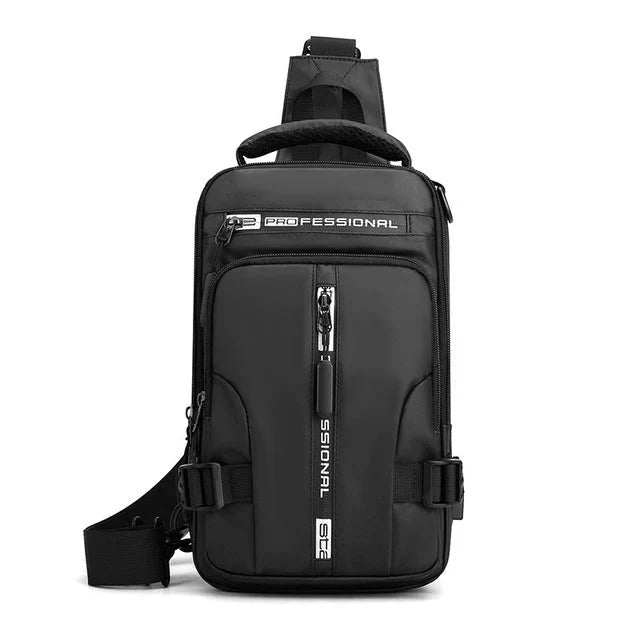 Unisex Anti-Theft Water-Resistant Backpack for Secure Travel, view 9 - Elena Harper
