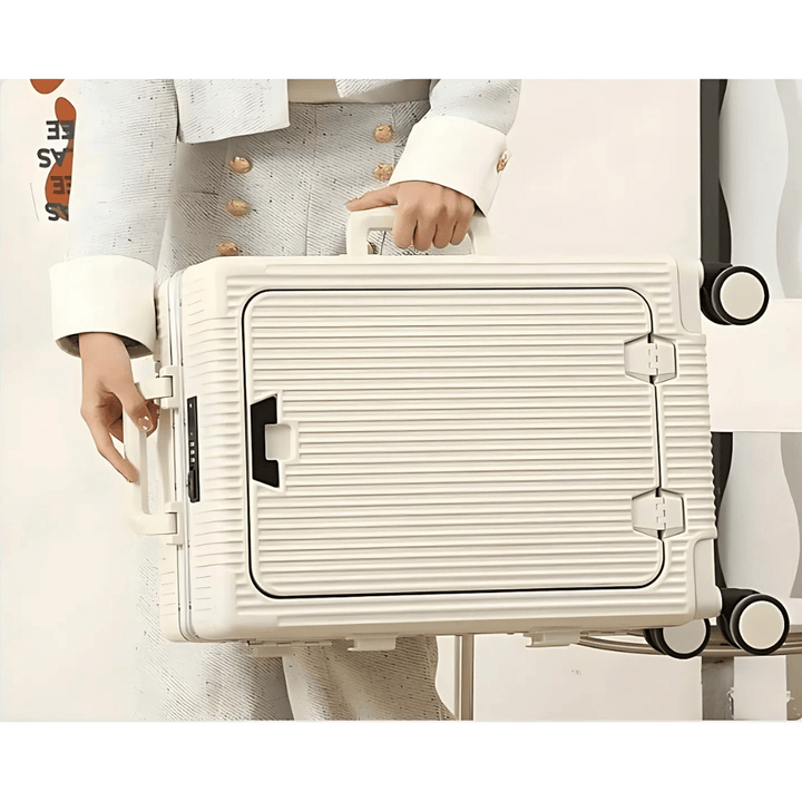Unisex Hardshell Carry-On Luggage with Smart Features