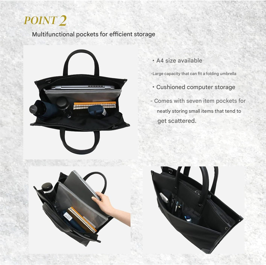 Unisex Professional 2-Way Business Briefcase