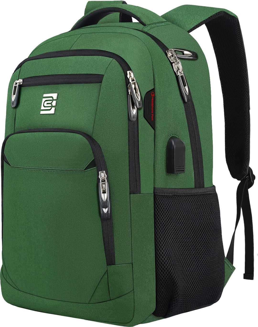 Unisex Slim Anti-Theft Laptop Backpack with USB Charging