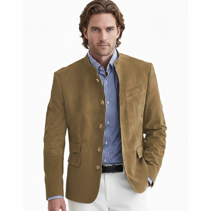 LAURENT MONACO | SUEDE BLAZER FOR MEN