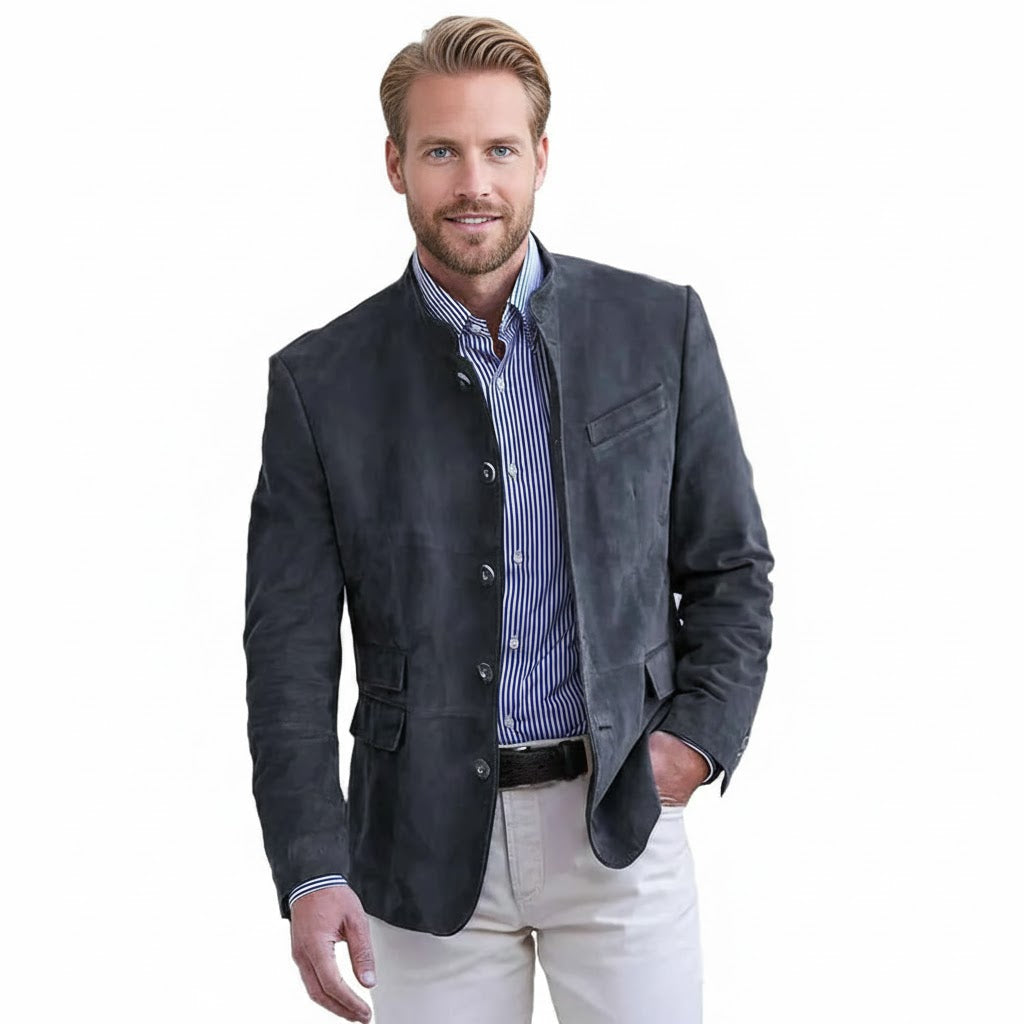 LAURENT MONACO | SUEDE BLAZER FOR MEN