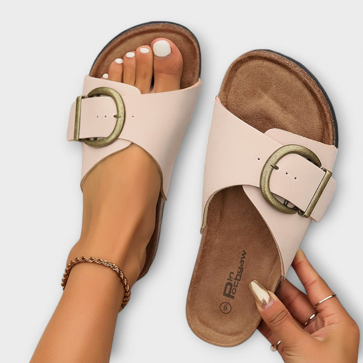 Crestine Comfortable Sandals with Stylish Design - Elena Harper