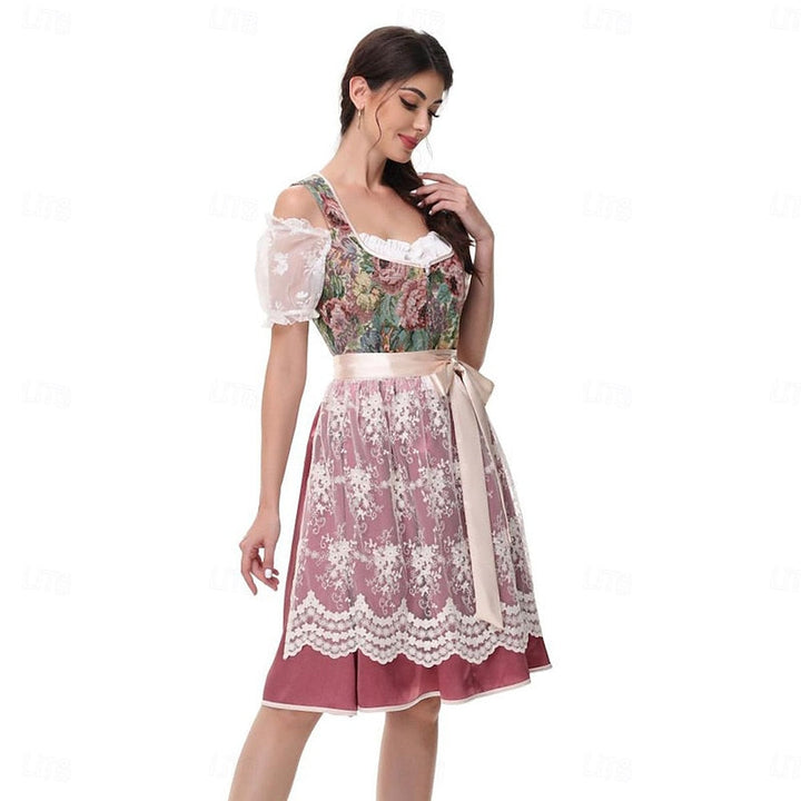 Leni Festive Oktoberfest Dirndl, view 5 - Elena Harper