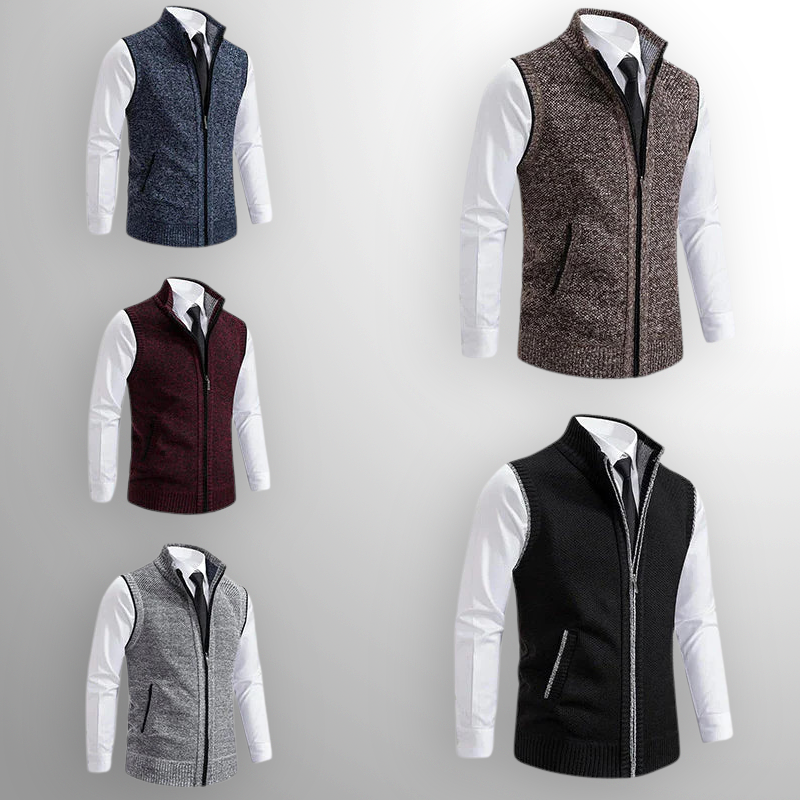 LAURENT MONACO | CASUAL WOOL VEST