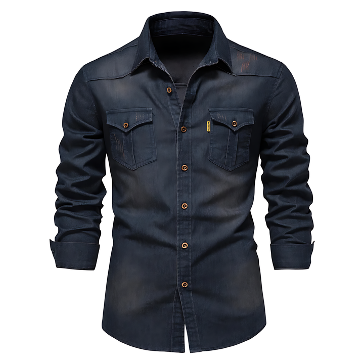 Men's Cotton Denim Shirt