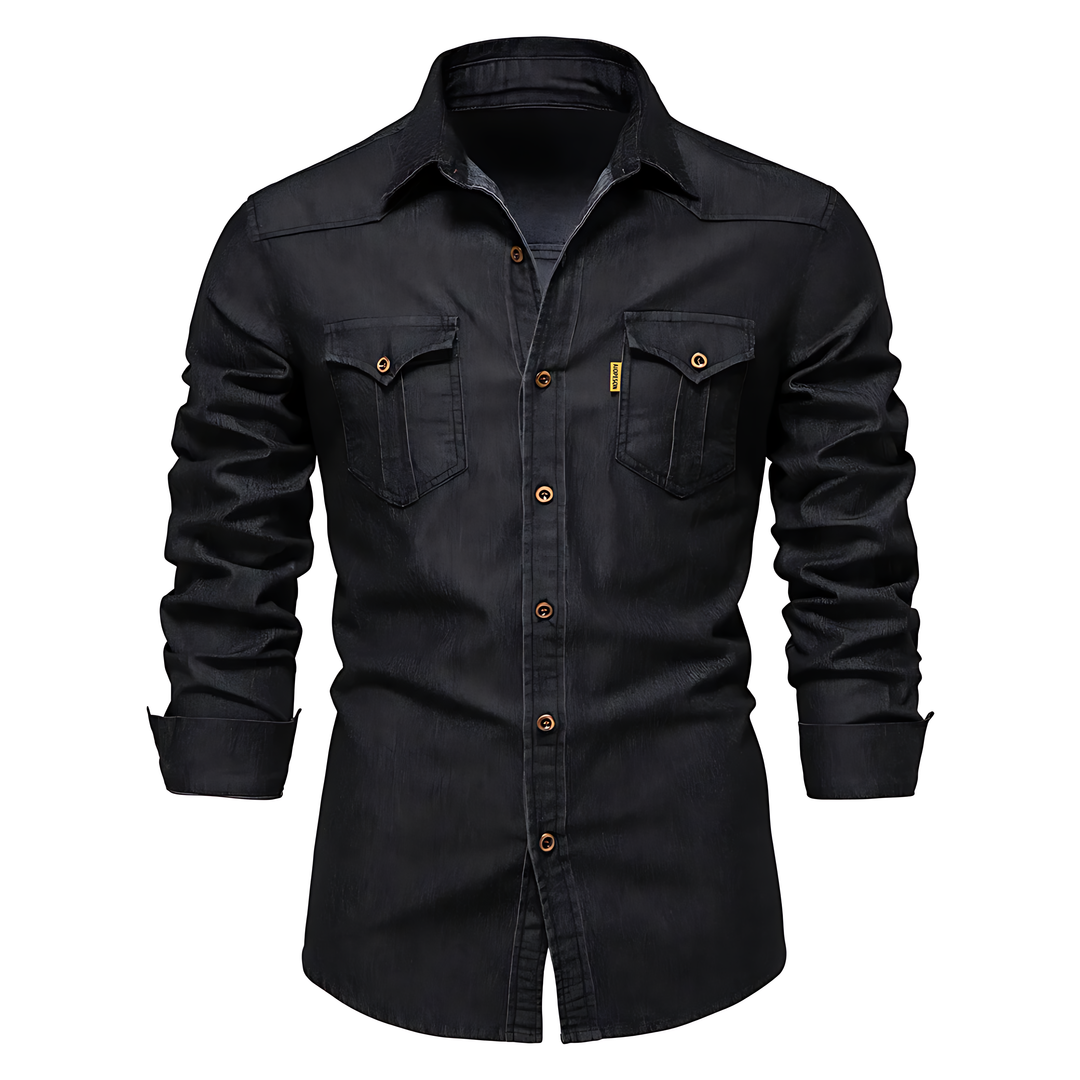 Men's Cotton Denim Shirt