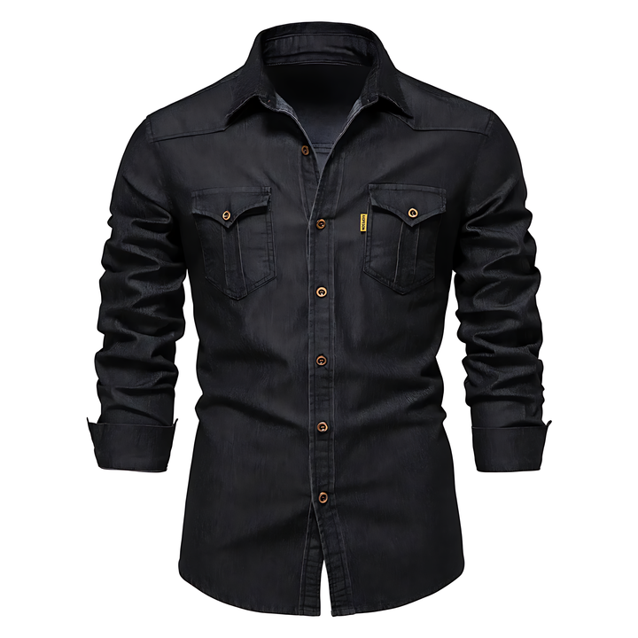 Men's Cotton Denim Shirt