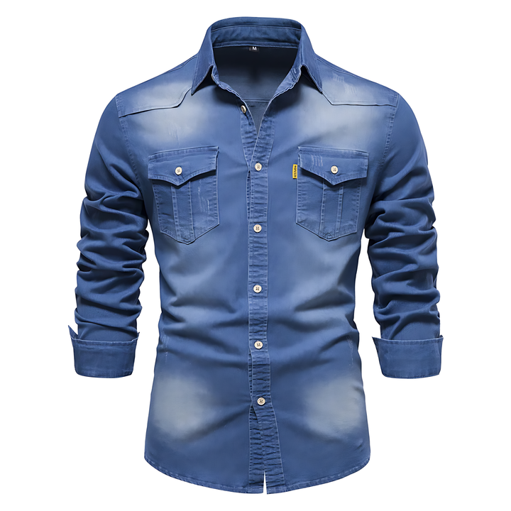 Men's Cotton Denim Shirt