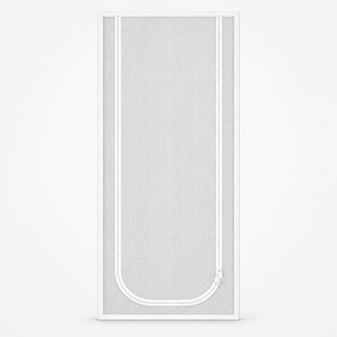 BreezePaw Zippered Mesh Doorway Screen - Elena Harper