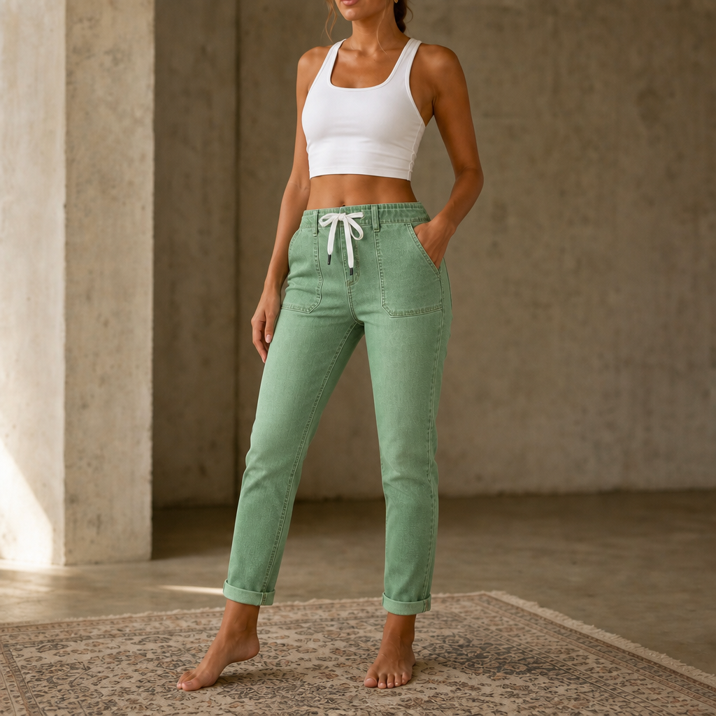 Denvera Camo Cargo Utility Joggers - Elena Harper