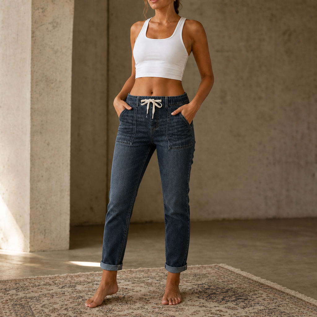 Denvera Camo Cargo Utility Joggers - Elena Harper