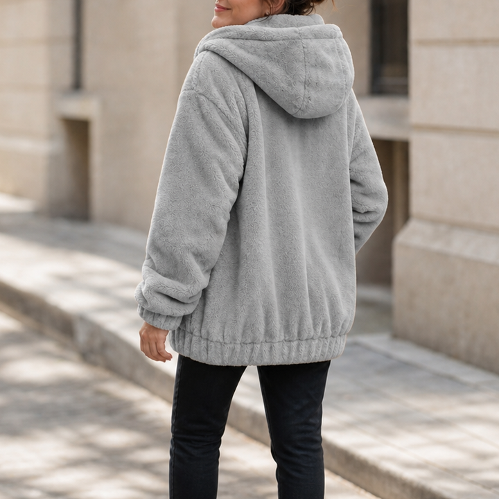 Cozyline – Plush-Lined Pocket Hooded Vest