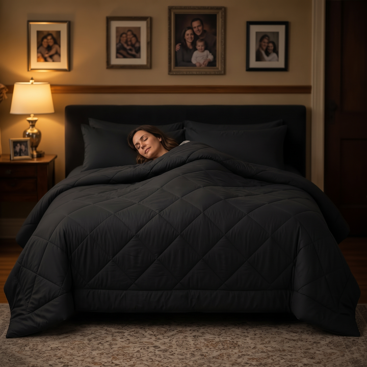 Duvella Diamond-Quilted Cloud Duvet Insert - Elena Harper