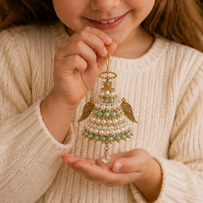 Bead & Bough Beaded Christmas Tree Ornament Kit - Elena Harper