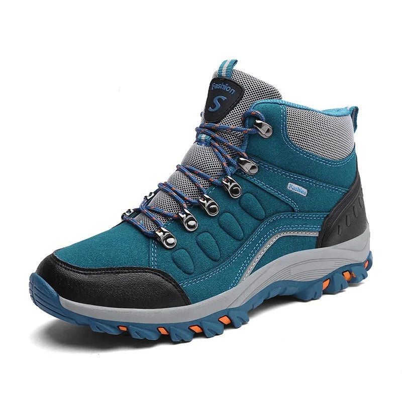 Unisex Waterproof Hiking Boots – Sturdy Outdoor Trekking Boots for Men and Women with All-Terrain Grip and Ankle Support