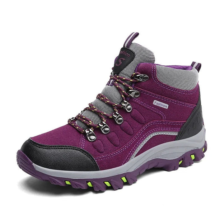 Unisex Waterproof Hiking Boots – Sturdy Outdoor Trekking Boots for Men and Women with All-Terrain Grip and Ankle Support