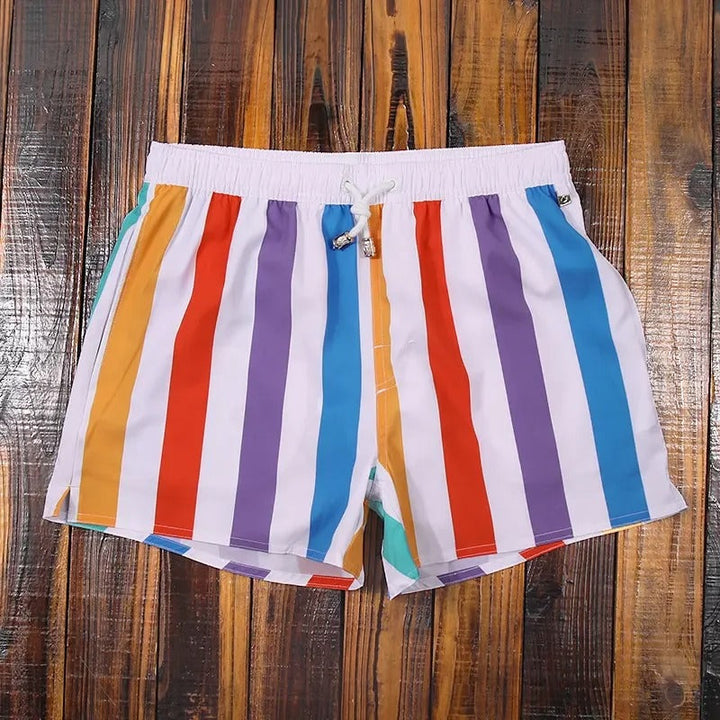 Striped Swim Shorts for Men