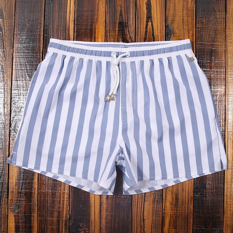 Striped Swim Shorts for Men