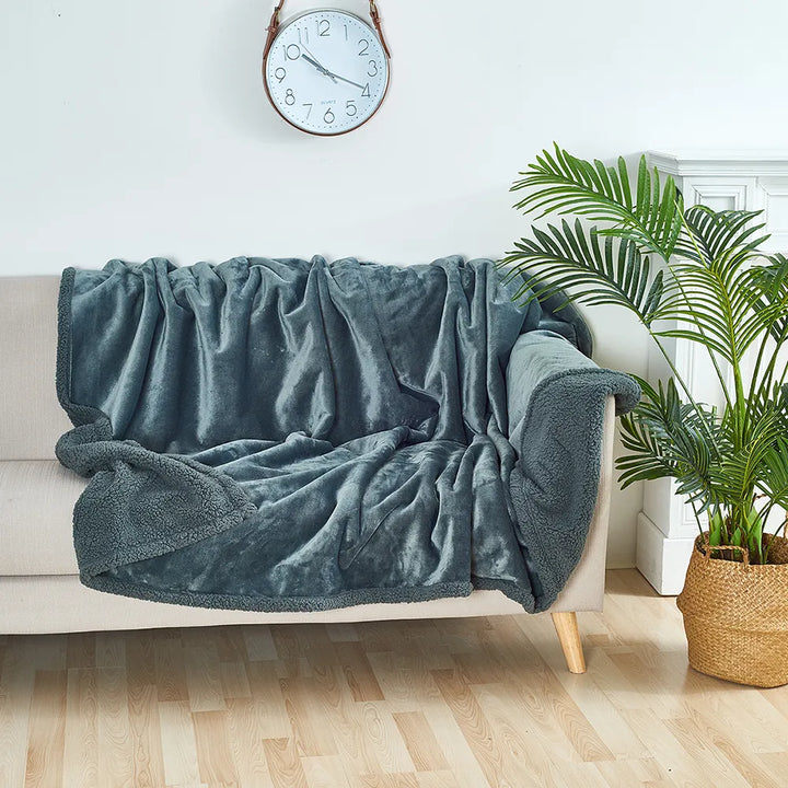 Pet's Reversible Waterproof Furniture Protector Blanket