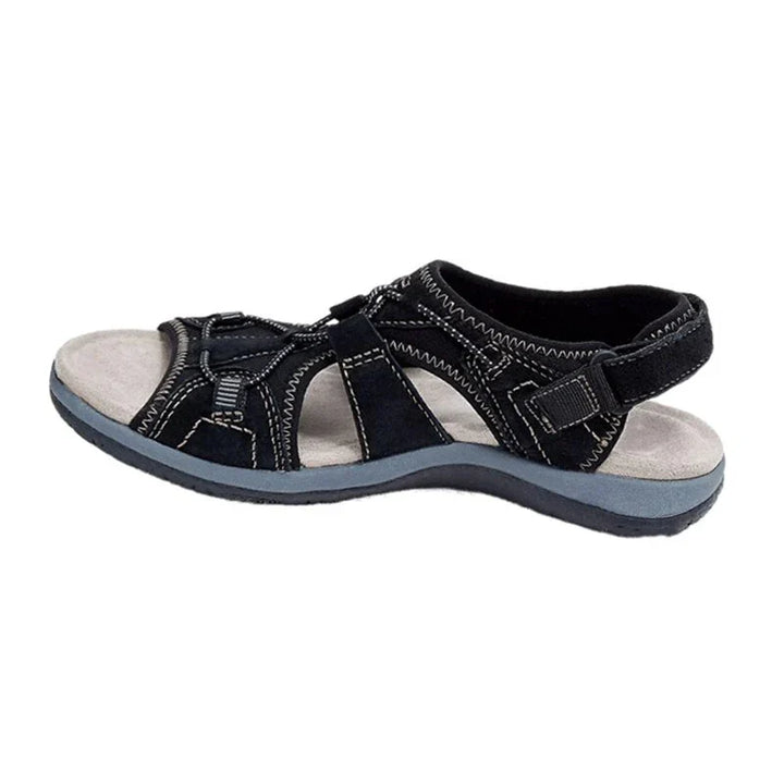 Comfortable Orthopedic Sandals for Women with Adjustable Straps, view 10 - Elena Harper