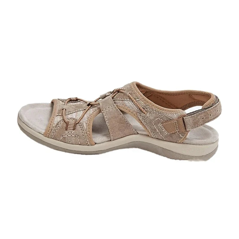 Comfortable Supportive Comfort Sandals for Women with Adjustable Straps - Elena Harper