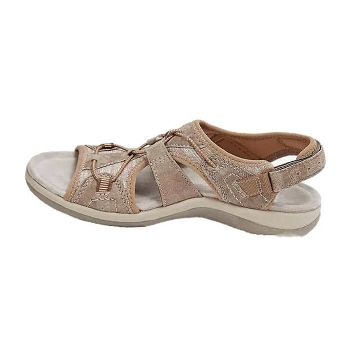 Comfortable Supportive Comfort Sandals for Women with Adjustable Straps - Elena Harper