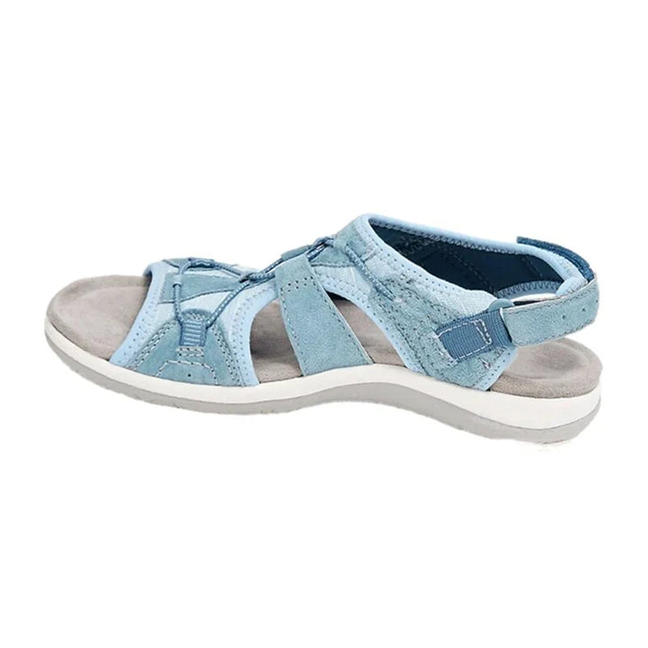 Comfortable Orthopedic Sandals for Women with Adjustable Straps, view 9 - Elena Harper
