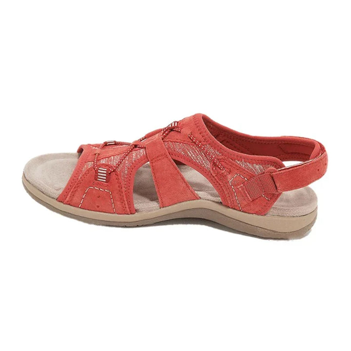 Comfortable Orthopedic Sandals for Women with Adjustable Straps, view 6 - Elena Harper