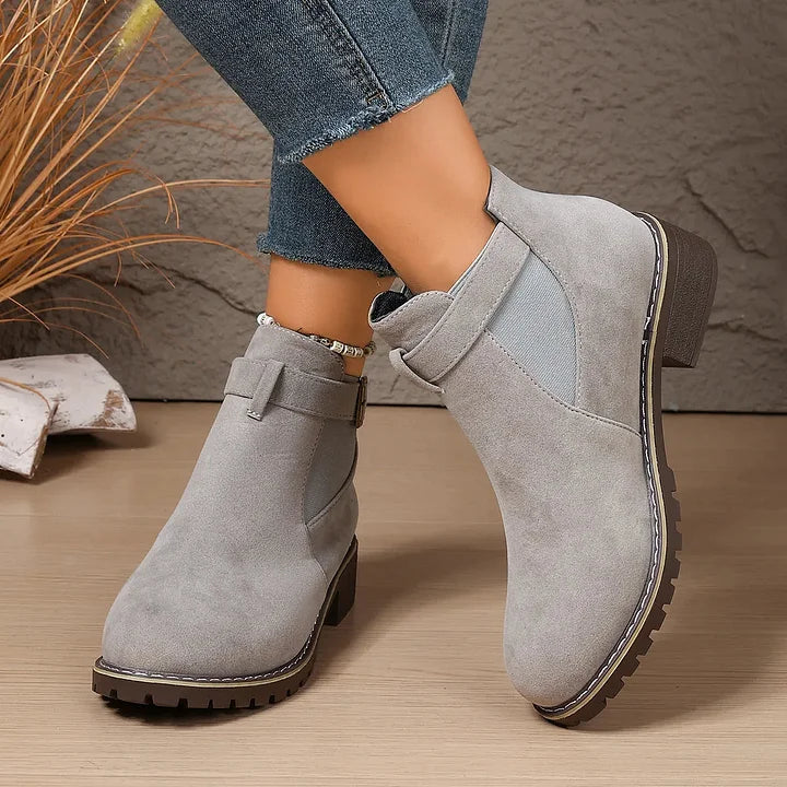 Romina | Elegant Women's Ankle Boots with Vintage Charm
