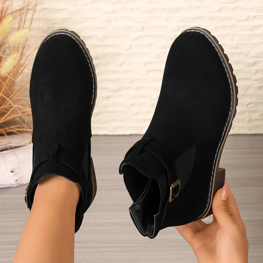Romina | Elegant Women's Ankle Boots with Vintage Charm