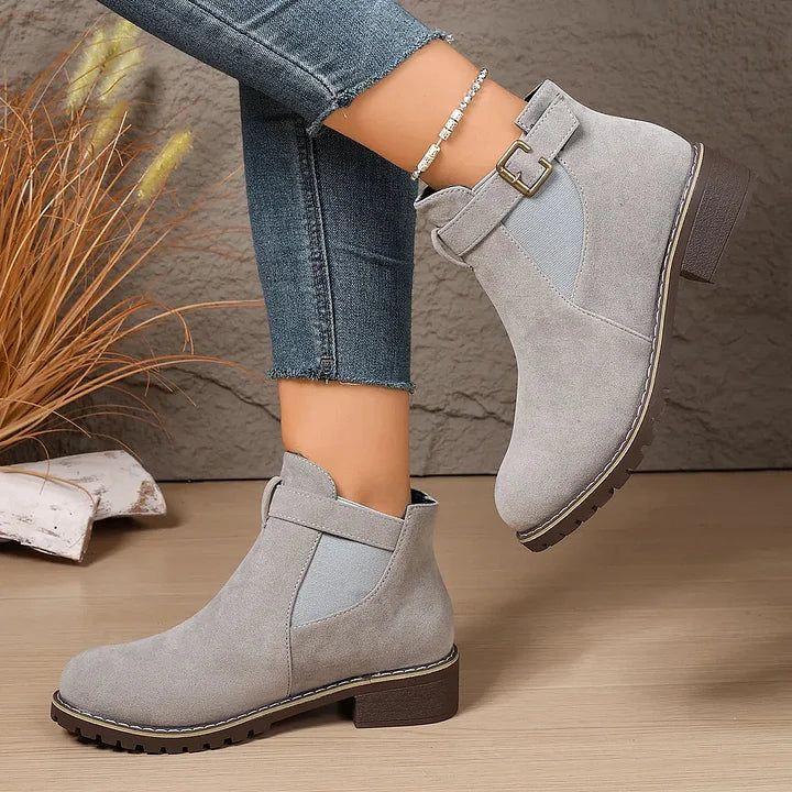 Romina | Elegant Women's Ankle Boots with Vintage Charm
