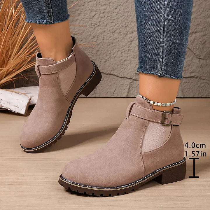 Romina | Elegant Women's Ankle Boots with Vintage Charm