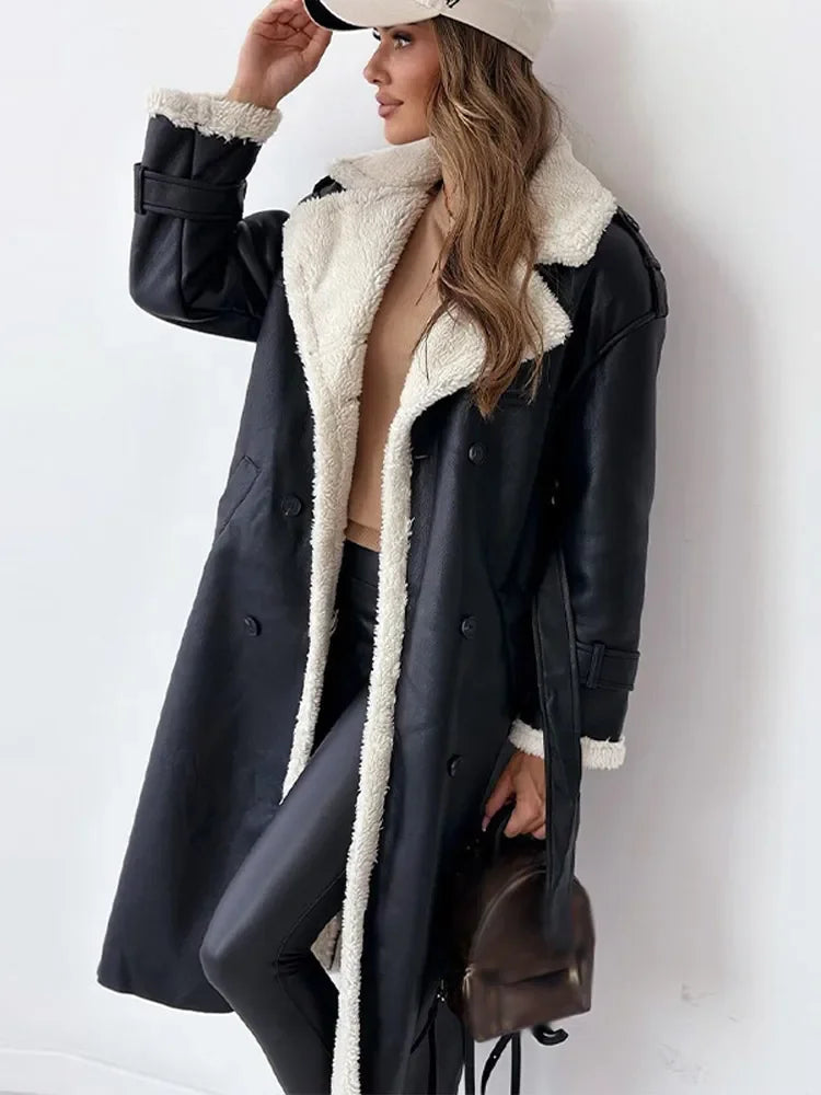 Versatile Long Winter Coat - Elena Harper