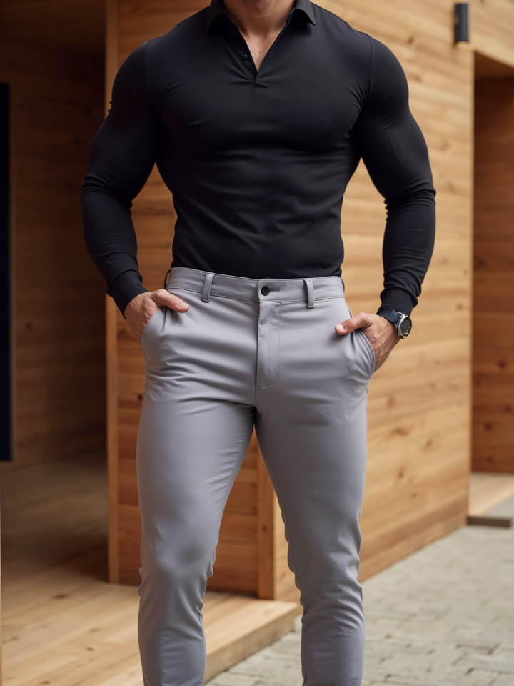 LAURENT MONACO | STRETCH PANTS FOR MEN