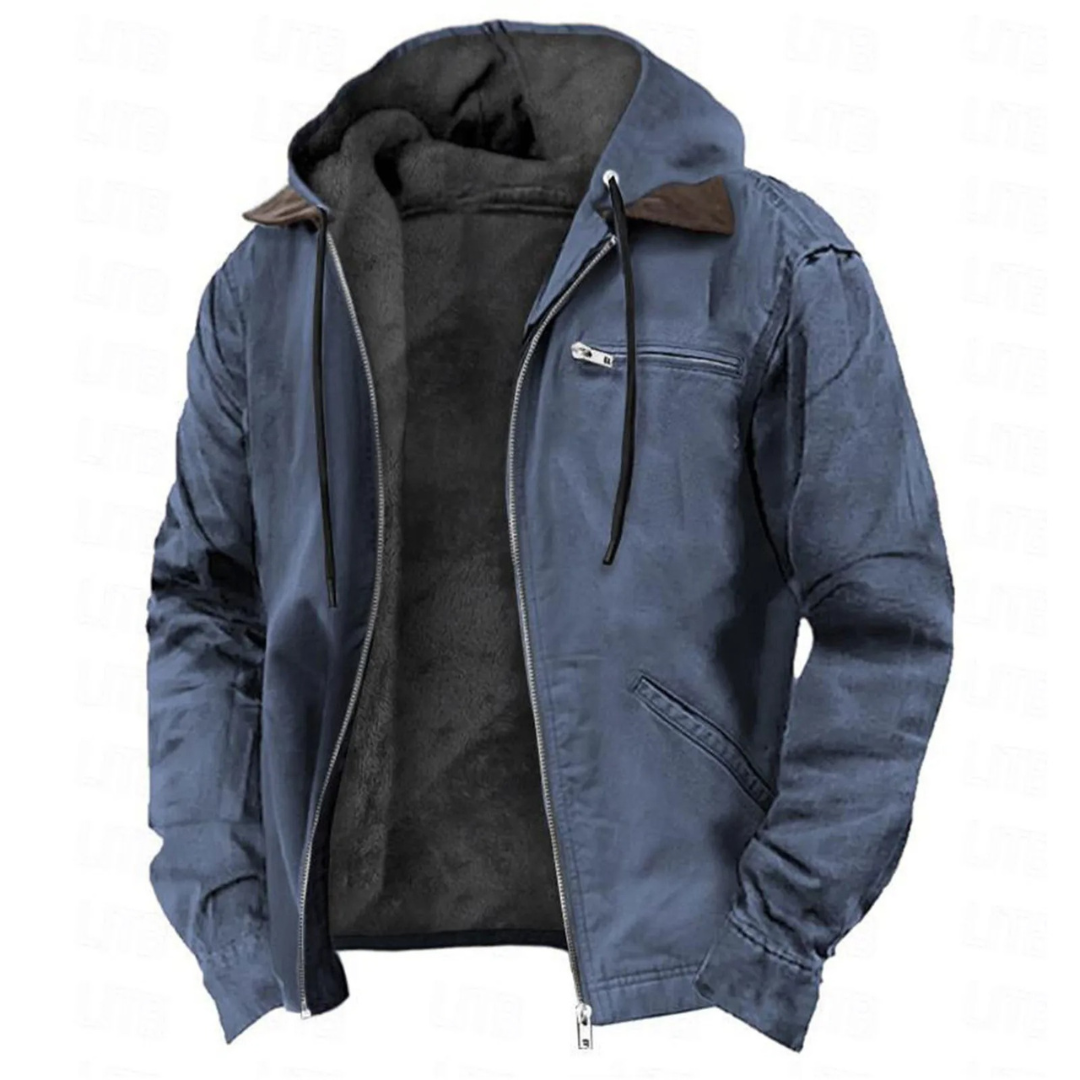 Men's Hooded Lined Jacket