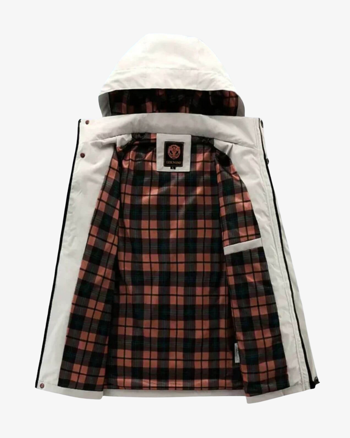 Men's Hooded Jacket with Multiple Pockets