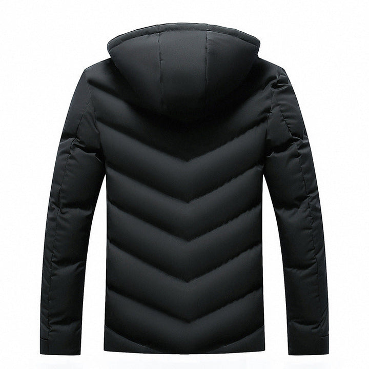 Men's Hooded Quilted Jacket
